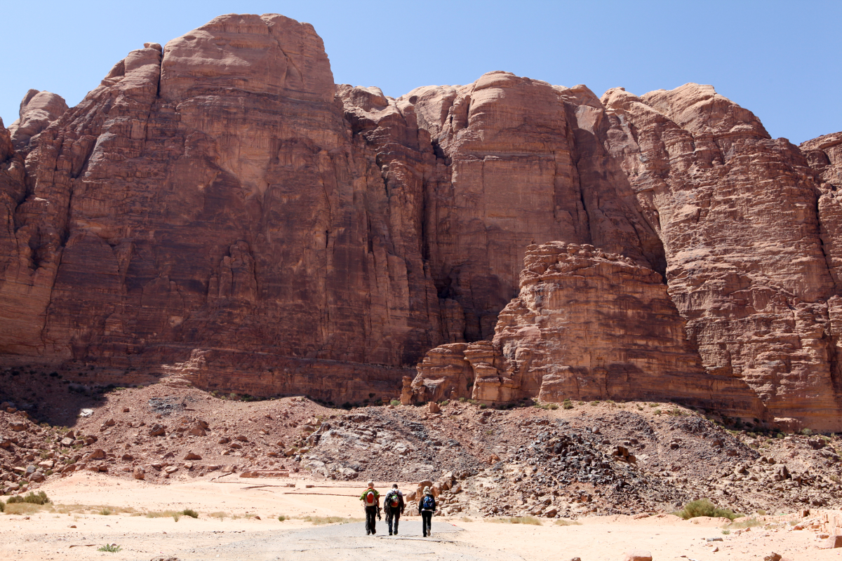 trekking en Jordanie